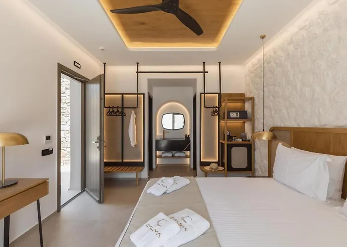 Calma Mykonos Lägenhet Psarou (Mykonos)