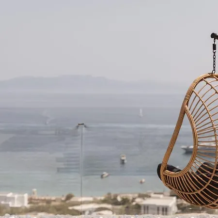 Calma Mykonos アパート プサロウ